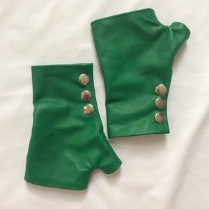 Lamiadesign fingerless leather driving glove